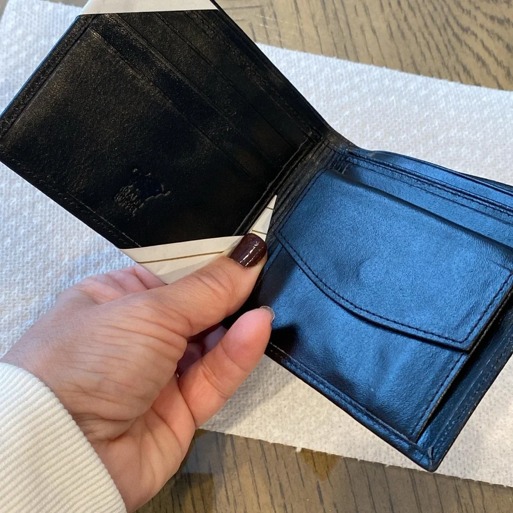Braun Buffel Black Leather Wallet